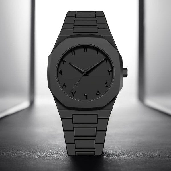 Waterproof Mate Black Aura Watch