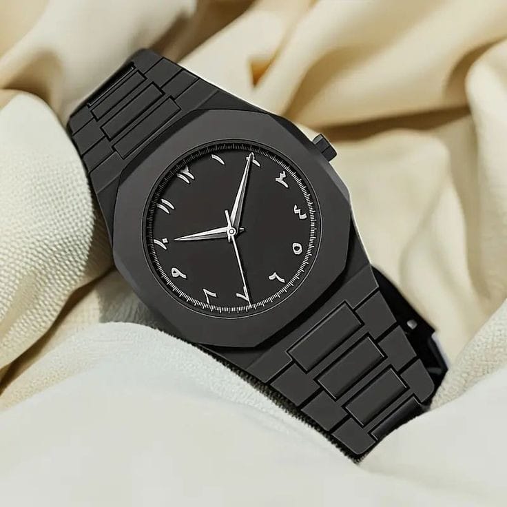 Waterproof Mate Black Aura Watch